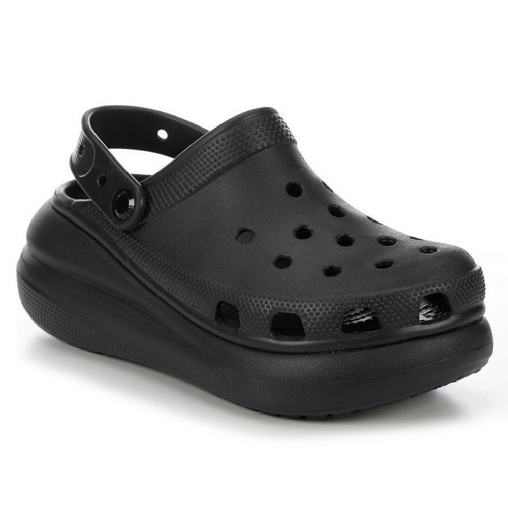 NWT CROCS Black Platform Clogs